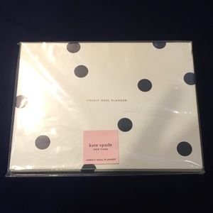 NWT Kate Spade Weekly Meal Planner